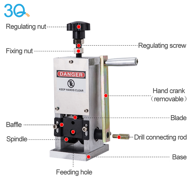 u003Ci>Scrap Copper Wire Stripping Machine |u003C/i> u003Cb>Máquina pelacables de chatarra de cobre |u003C/b> u003Ci>Manualu003C/i> u003Cb>Manualu003C/b>